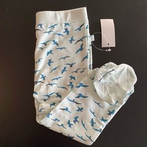 NWT Finn + Emma organic cotton footed pants -9-12m